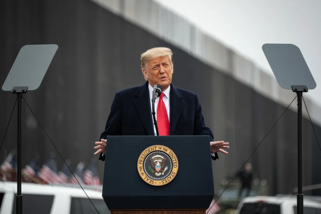 Donald Trump amerikai elnök 2021-ben